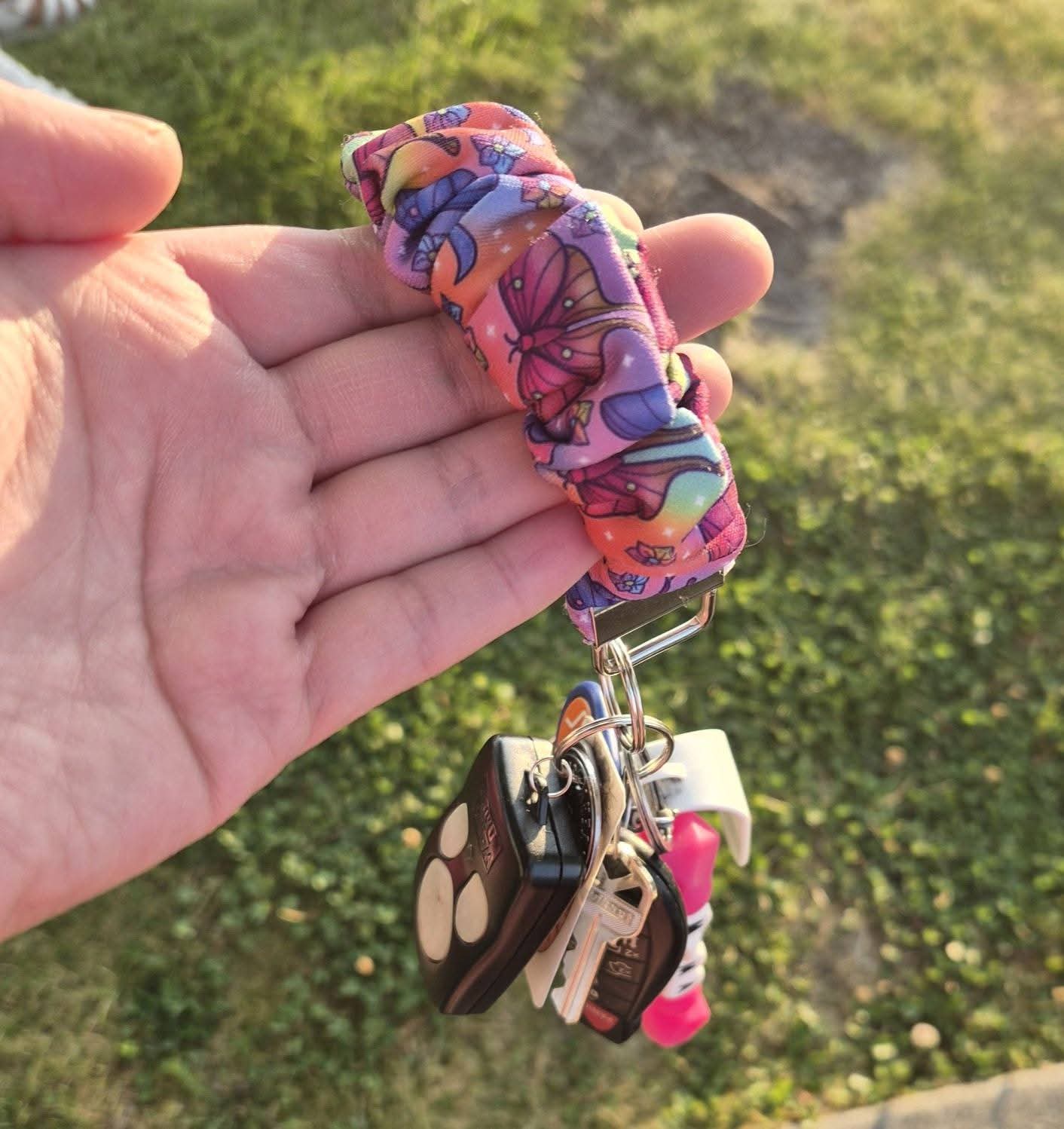 Custom Scrunchie Wristlet