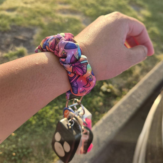 Custom Scrunchie Wristlet